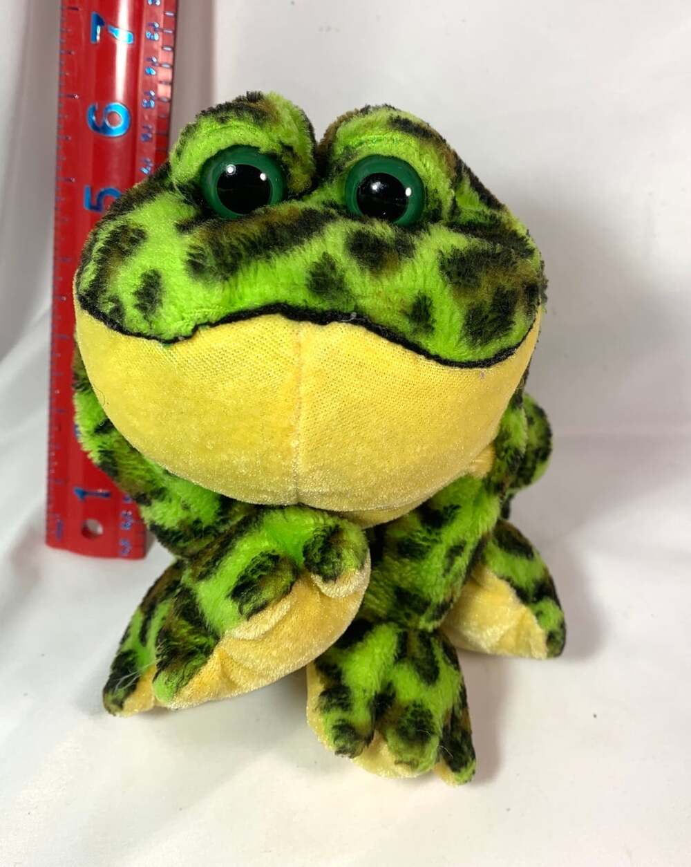 GANZ Webkinz Bull Frog green and yellow